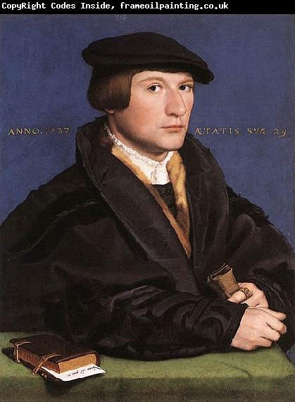 Hans holbein the younger Portrait of a Member of the Wedigh Family